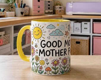 Good Morning Mother F***ers PNG | Adult Swearing Mug Sublimation Design (Digital Download)