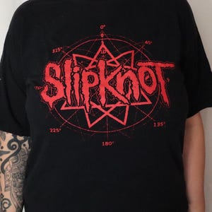 Slipknot Red and Black T-shirt