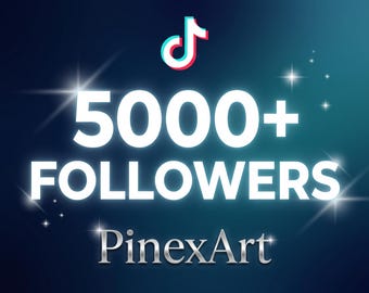5000+ TikTok-volgers | TikTok-groeiservice | Snelle levering