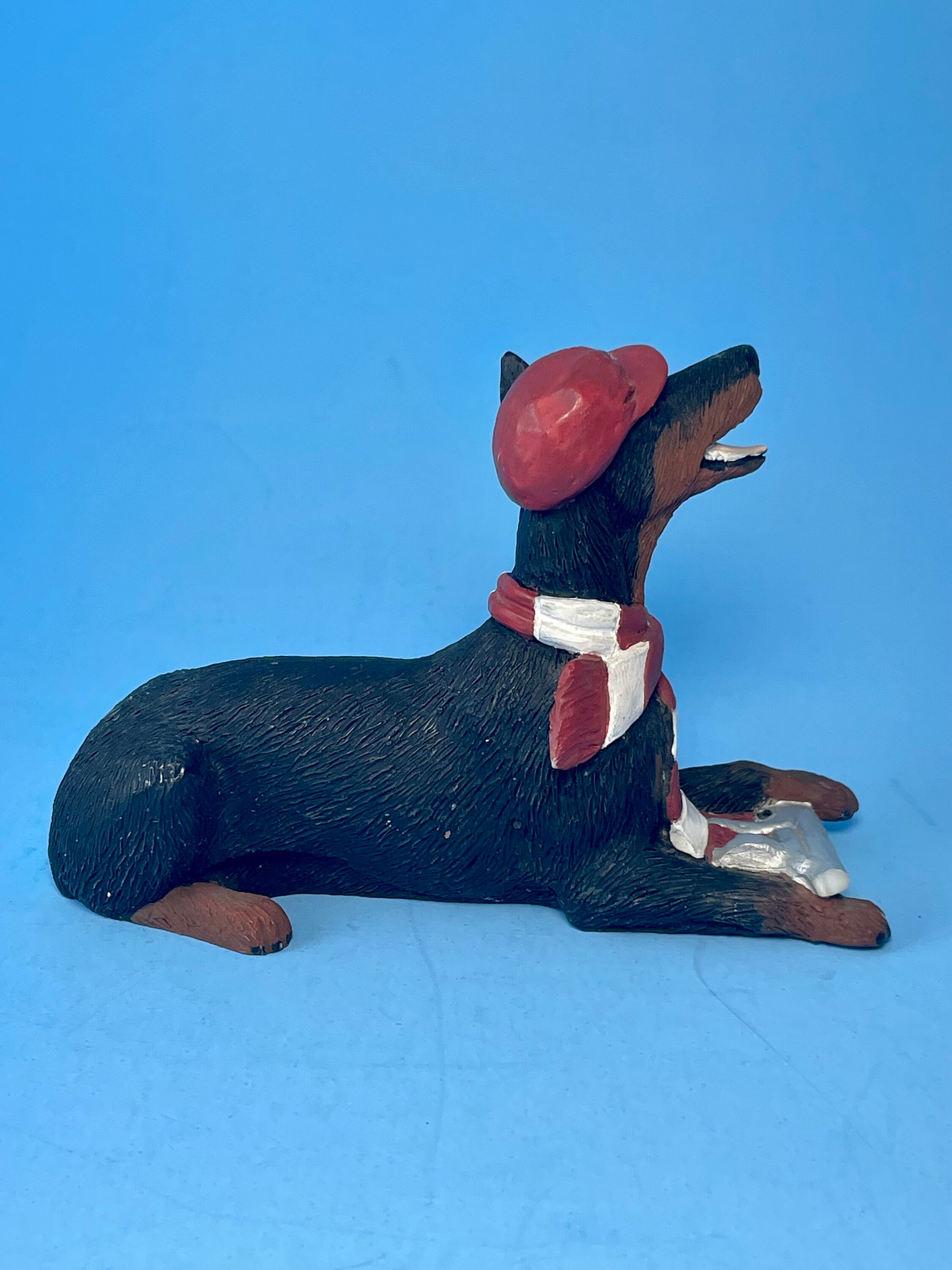 Vintage Novelino Douglas Lynn Collection Doberman Figurine Etsy