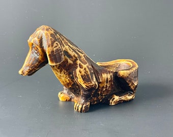 Vintage Resin Comoys of London Dachshund Pipe Rest