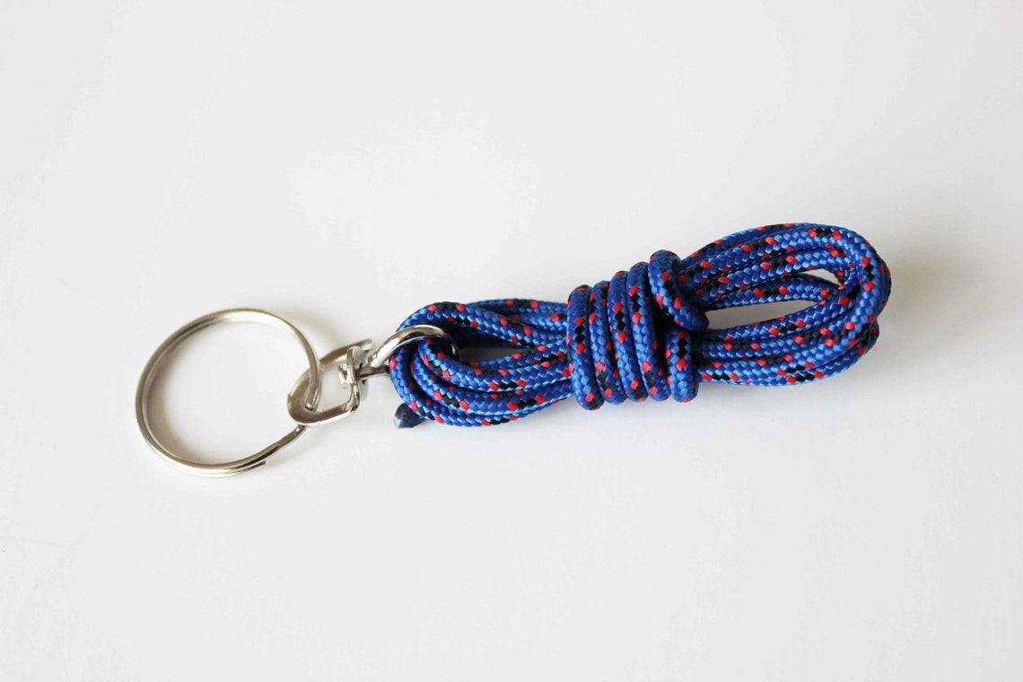 One Mini Climbing Rope Key Chain Etsy