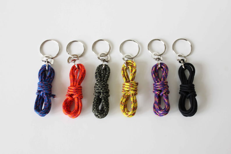 Long Rope Hip Keychain One Mini Climbing Rope Key Chain - Etsy