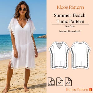 Summer Beach Tunic Pattern