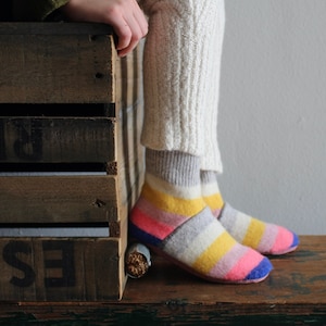 Children&#39;s Wool Slippers, Child&#39;s Wool Slipper, Youth Wool Slippers, Children&#39;s Slippers, Toddler wool slipper, Toddler Slipper