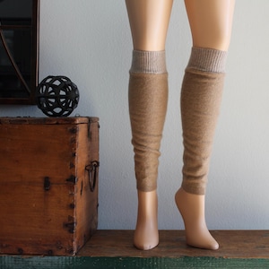 Pure Cashmere Leg Warmers/ Ankle Warmer/ Boot Topper / Wrist
