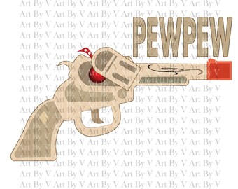 SVG, Texas License to Carry, Cap Toy Gun, Pew Pew, Cap Gun svg, Old School Toy Gun svg, Vintage Toys svg, pdf png jpg, cricut silhouette