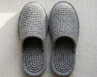 Chunky häkeln Hausschuh Muster PDF, Dicke Sohle Cord Garn Hausschuhe PDF Muster, Gemütliche handgemachte Hausschuhe, Sofort Download
