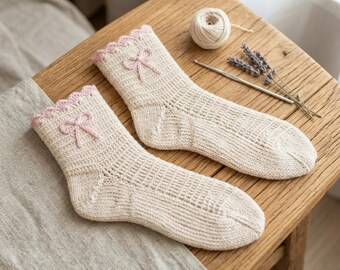 Bequeme Haussocken Muster PDF, gehäkelte Socken Muster, Sofort Download