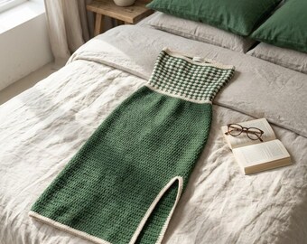 Crochet Dress Pattern PDF, Sommerkleid Häkelanleitung, Instant Digital Download.