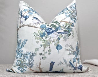 The Meadow Bluebird Cushion