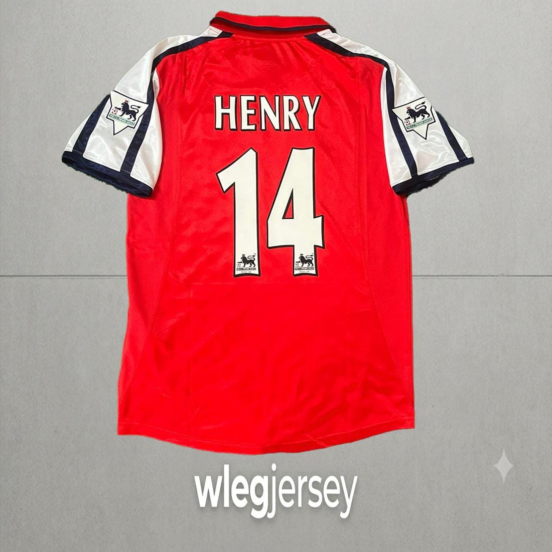 Henry vintage arsenal jersey - Etsy 日本