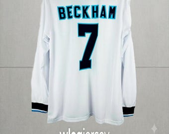 Maglia da calcio vintage Beckham Legend Inghilterra 1996 Calcio