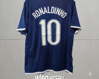 Maglia da calcio vintage Ronaldinho Legend Brasile 2006