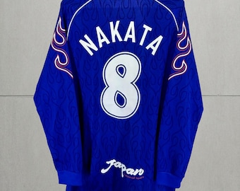 Nakata Legend Jersey Japan 1998 Football Soccer Vintage