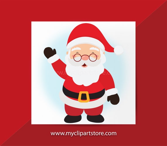 Download Santa Clause Single Clipart Christmas Clipart St Nick St Nicholas Santa Hat Happy Holidays Commercial Use Htv Print To Cut Svg By Myclipartstore Catch My Party PSD Mockup Templates