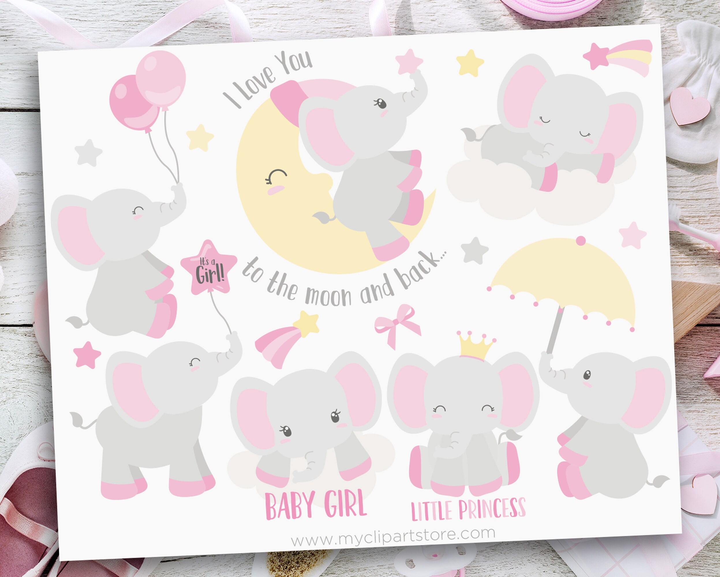 Free Free 213 Pink Baby Elephant Svg SVG PNG EPS DXF File