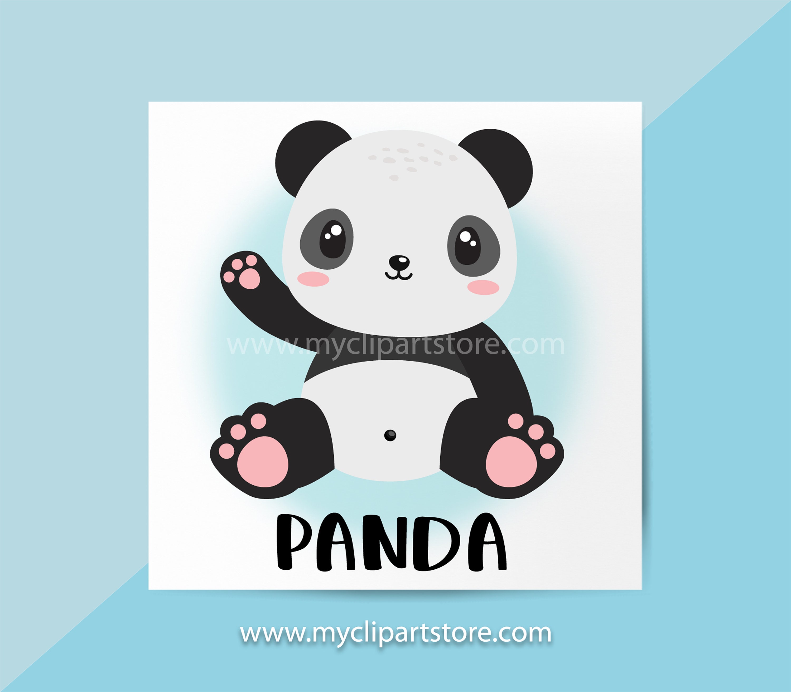 Panda Single Clipart Cute Bear Baby Panda Wild Animals Etsy Panda Single Clipart Cute Bear Baby Panda Wild Animals Etsy