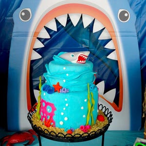 Cute Shark Clipart, Shark Birthday SVG, Under The Sea Digital Download