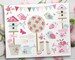 Shabby Chic Garden Clipart, Mother's Day svg, Birdhouse Clip Art, Spring Garden - Digital Download | Sublimation Design | SVG, EPS, PNG