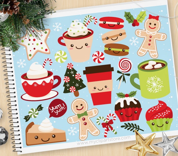 Download Christmas Treats Clipart, Winter, Sweets, Hot Chocolate ...