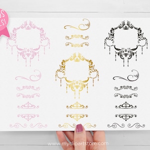 Paris Clipart, Eiffel Tower svg, Parisian Girl, French Lace, Bullet Journalling Digital Download Sublimation Design SVG, EPS, PNG image 5