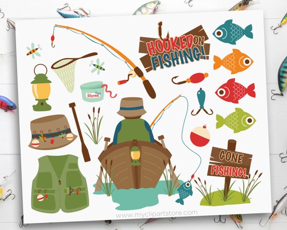 Download Fishing Clipart, Father's day, fishing tackle, Dad ...
