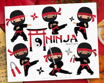 Ninja svg, Warrior svg, Tae Kwon Do, Karate Kids, Martial Arts - Digital Download | Sublimation Design | SVG, EPS, PNG