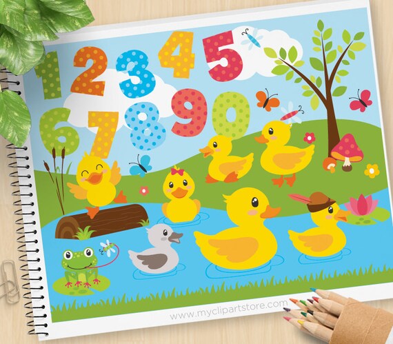 Download Ducks At The Pond Clipart Five Little Ducks Mother Goose Ugly Duckling Nursery Rhymes Cute Ducks Commercial Use Sublimation Htv Svg By Myclipartstore Catch My Party