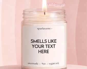 Profumo di soia personalizzato Divertente candela regalo Sposa Sposo Damigella d'onore Fidanzamento Mamma Sorella Amica Insegnante Infermiera Laurea Compleanno Lavoro Nuova casa