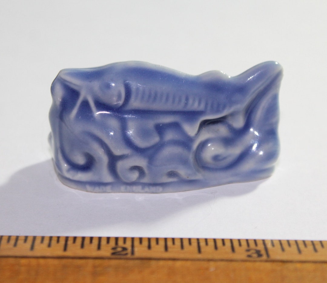 Wade Sturgeon Red Rose Tea Figurine US Endangered Series Etsy