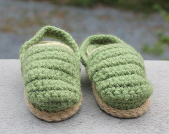 Handmade Baby Booties - Crocs or Clogs - Choice of Colors - Crochet by Cathy