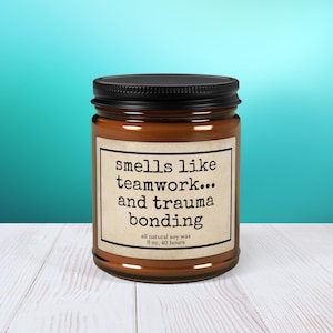 Employee Bulk Christmas Candle Gift, Funny Co-Worker Gift Candle, Best Team Gift, Team Appreciation, Gift from Corporate, Employee Thank You