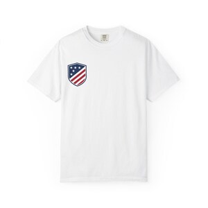USA Soccer Shirt | USMNT Football Tee | Christian Pulisic Jersey Style T-shirt image 2