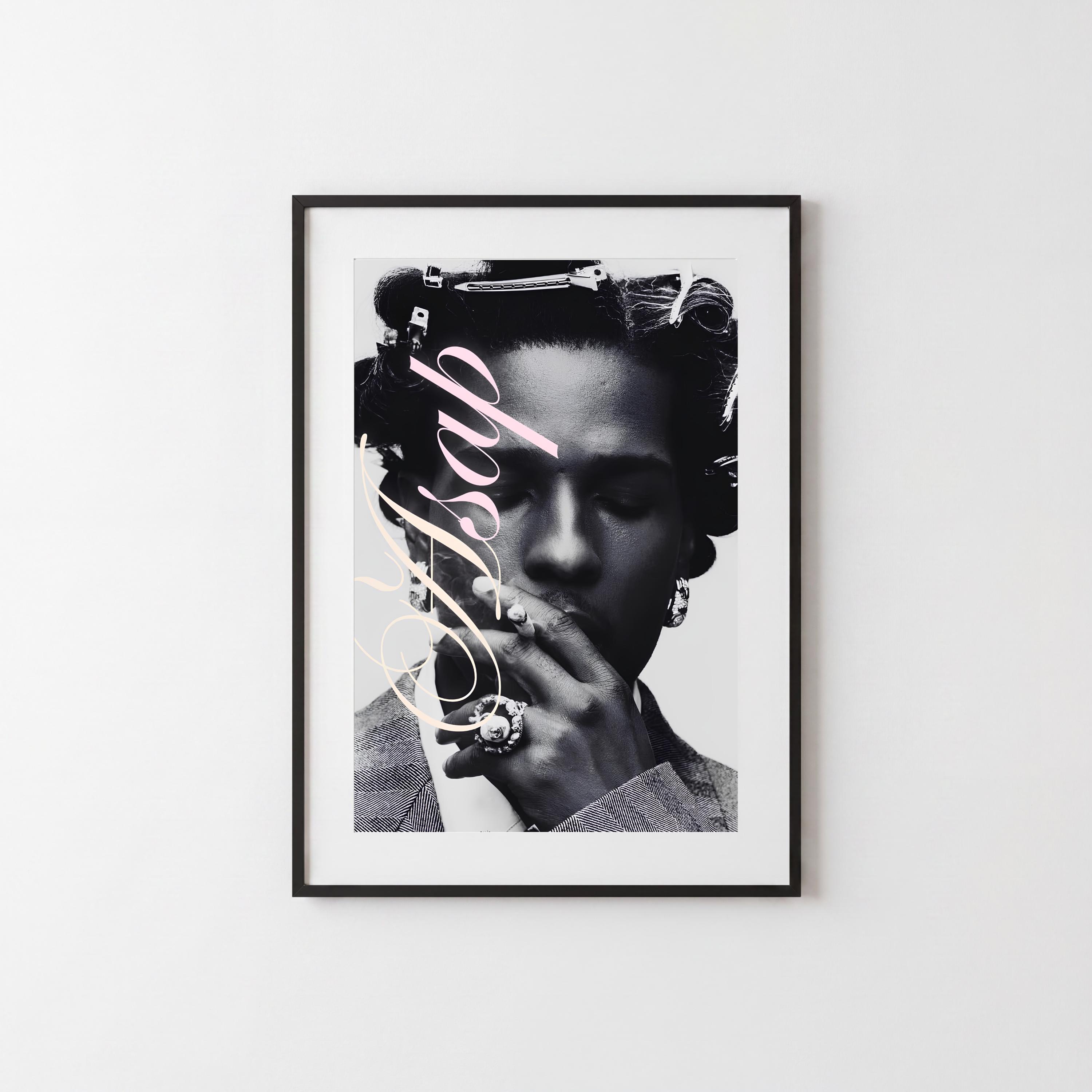 Asap rocky poster - Etsy 日本