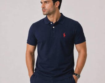 Ralph Lauren Herren Classic Fit Poloshirt - Kurzarm Designer-Stil