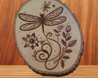 Deska z naturalnego drewna Dragonfly