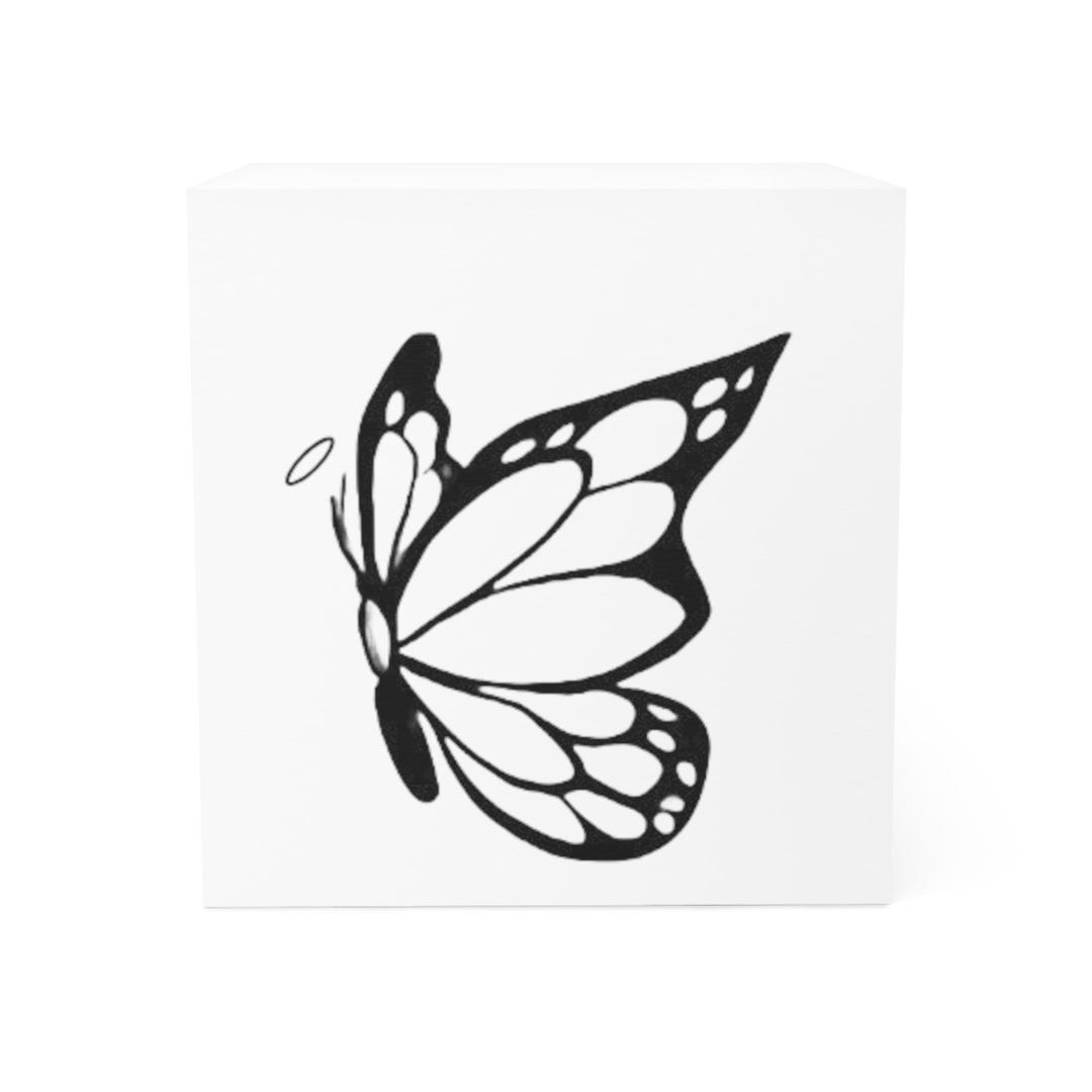 Halo Butterfly Note Cube - Etsy