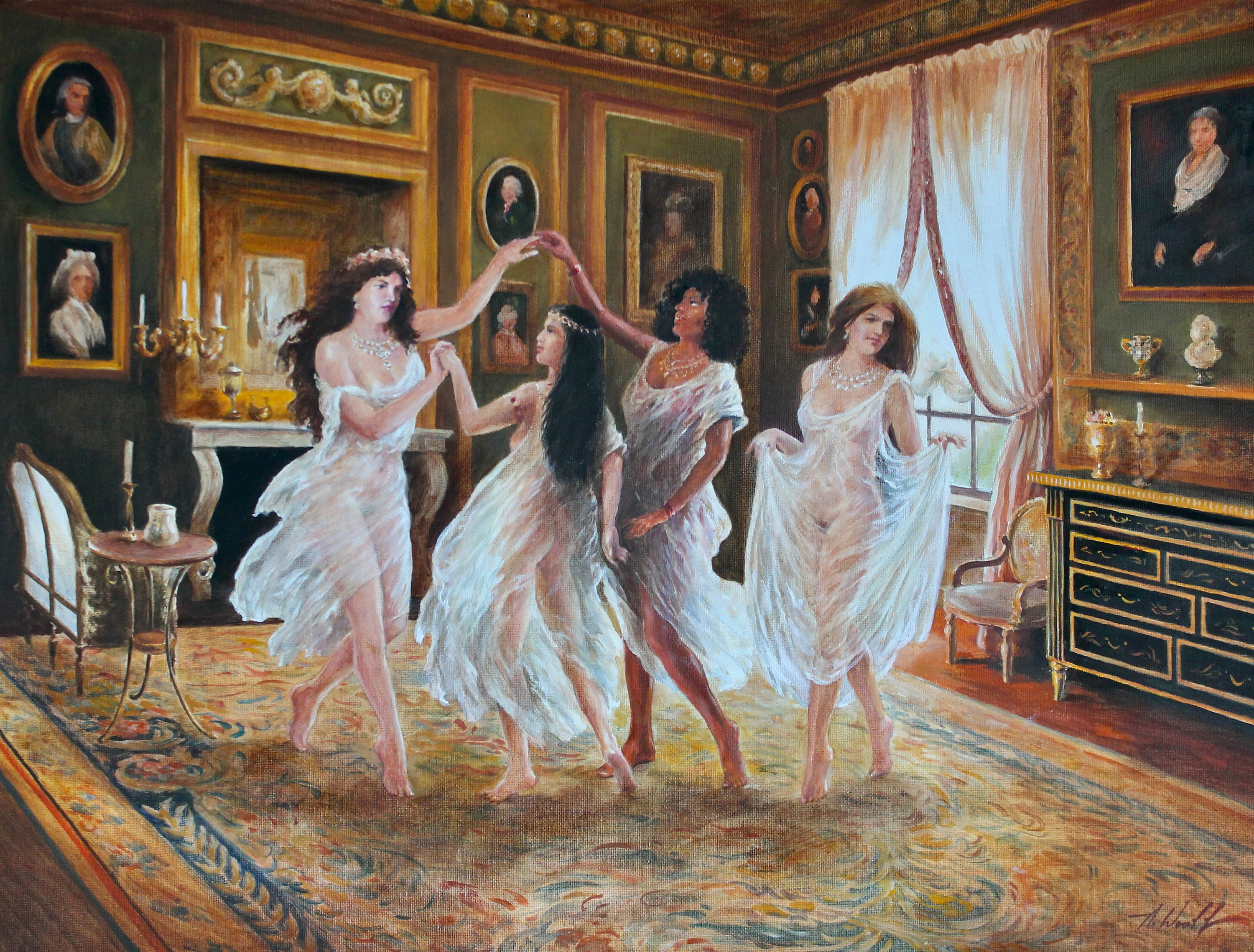Figurative Art: Bold & Beautiful Nude Paintings - yf9dv7y