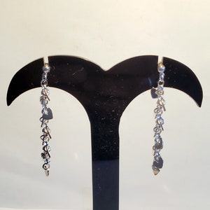 Sterling Silver Dangle Earrings , 925 Sterling Silver Turkish Handmade Women Earrings, Turkish Earrings, Silver Hanging Earrings, S4-72