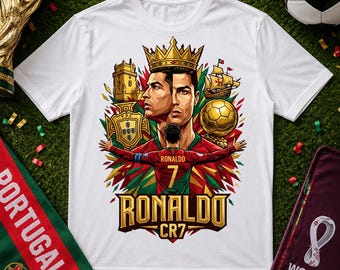Cristiano Ronaldo PNG Bundle, Cristiano Ronaldo CR7 Clipart, World Cup 2026 PNG Bundle, Football Tournament Design, Fifa World Cup 2026 PNG
