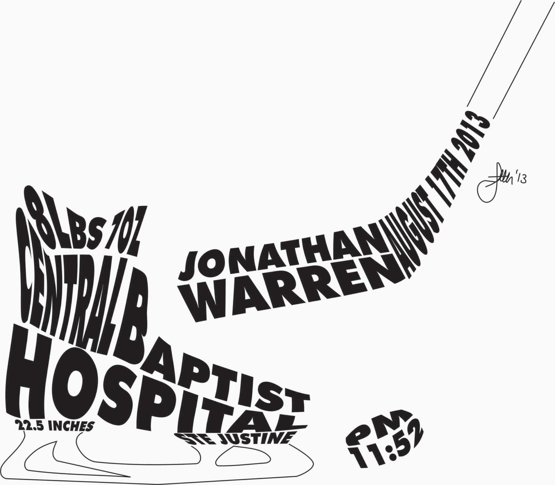 Hockey Custom Personalized Newborn Print UNFRAMED Etsy Hockey custom personalized newborn print unframed