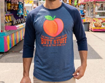 3/4 sleeve raglan shirt