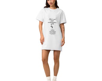 Cotton t-shirt dress