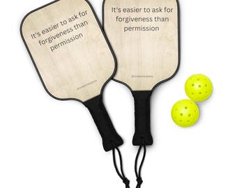 Pickleball paddle set