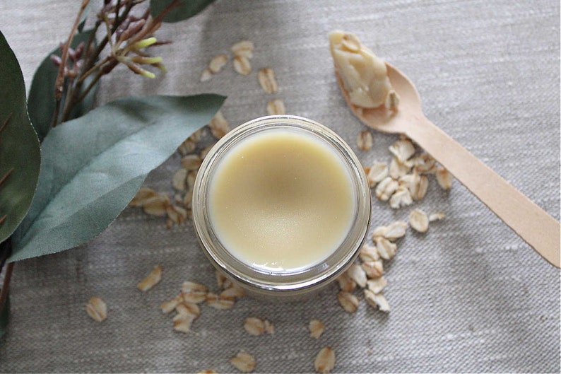 Marshmallow & Oats Cleansing Balm Natural Skincare Makeup Remover Emulsifier Cleansing Balm Handmade Skincare Plant Based image 6