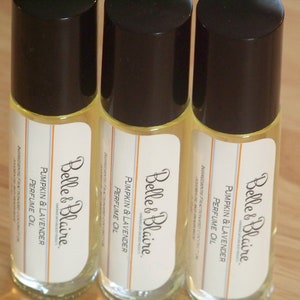 Best Seller Pheromones Formula Pumpkin & Lavender Perfume Oil with Pheromones Roll On Perfume Gift for Friend Handmade image 5