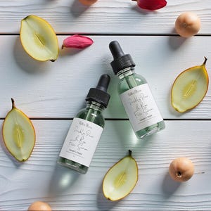 Prickly Pear & Rose Face Serum- Natural Skincare- Vegan Skincare- Handmade- Cruelty Free- Plant Based image 6