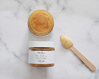 NEW- Masa & Honey Tallow Face Polish- Turmeric Infused- Plant Based- Natural Skincare- Handmade Skincare