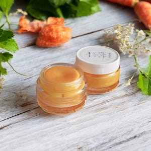 Sea Buckthorn Dark Circles Eye Balm- Under Eye Balm - Organic Eye Balm - Natural Eye Balm- Zero Waste Skincare- Handmade Skincare
